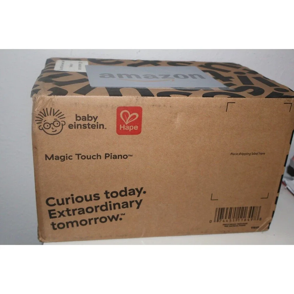 Baby Einstein Hape Magic Touch Piano Wooden Musical Toy 6M+ Open Box